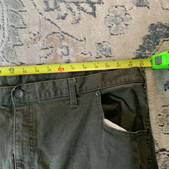 Dickies olive green work pants - Picture 8 of 9